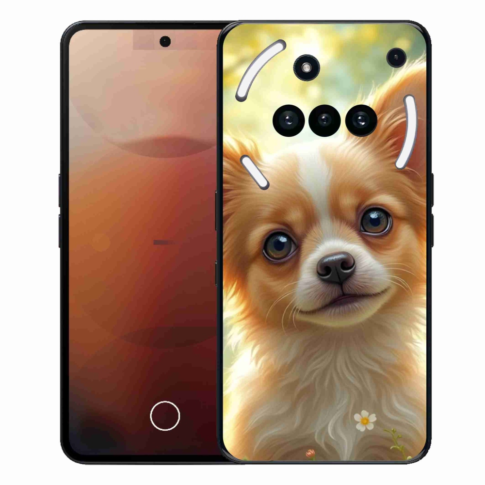Zselés borítás mmCase a Nothing Phone (3a) - chihuahua 5