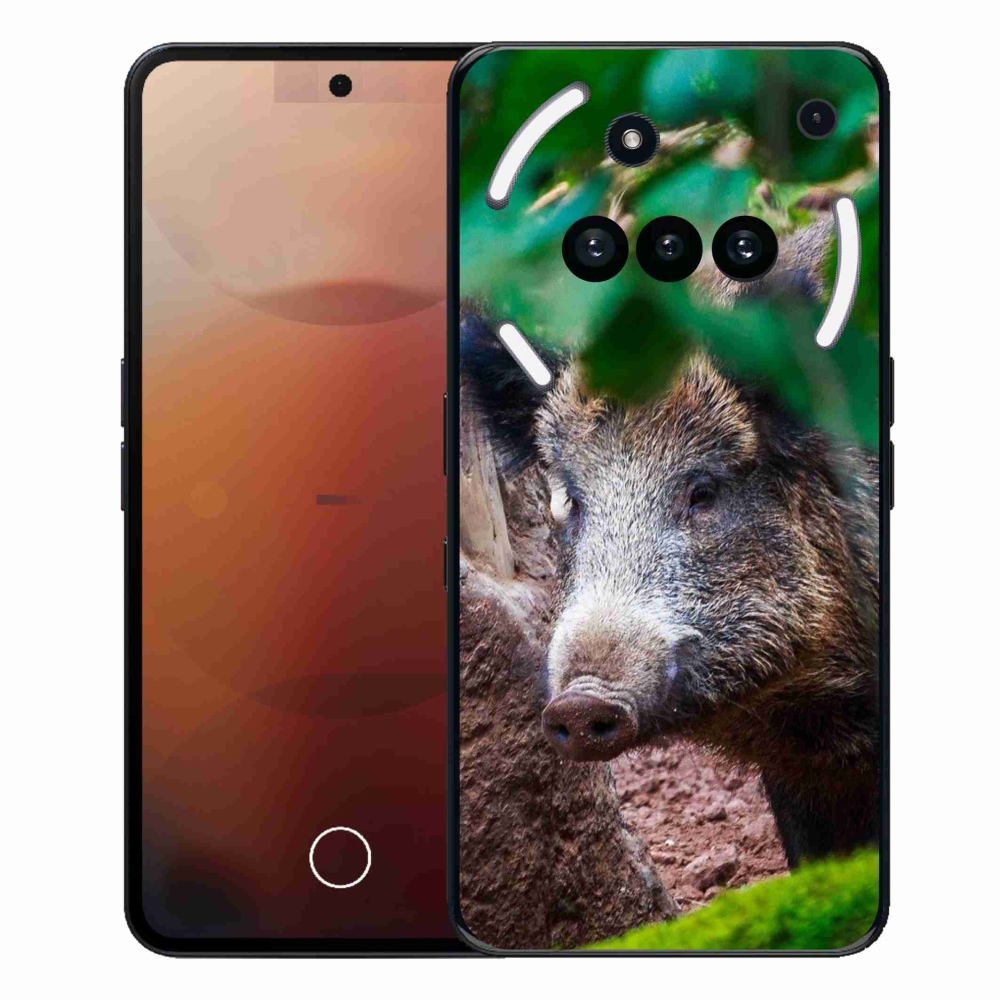 Zselés borítás mmCase a Nothing Phone-hoz (3a) - vaddisznó
