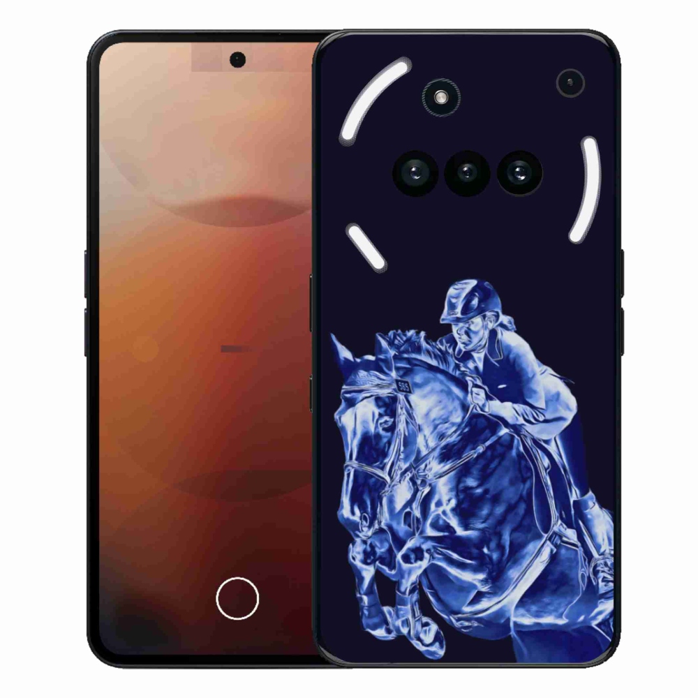Zselés tok mmCase a Nothing Phone-hoz (3a) - versenyló