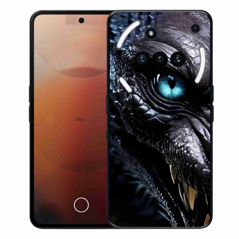 Zselés borítás mmCase a Nothing Phone-hoz (3a) - sárkány nézet