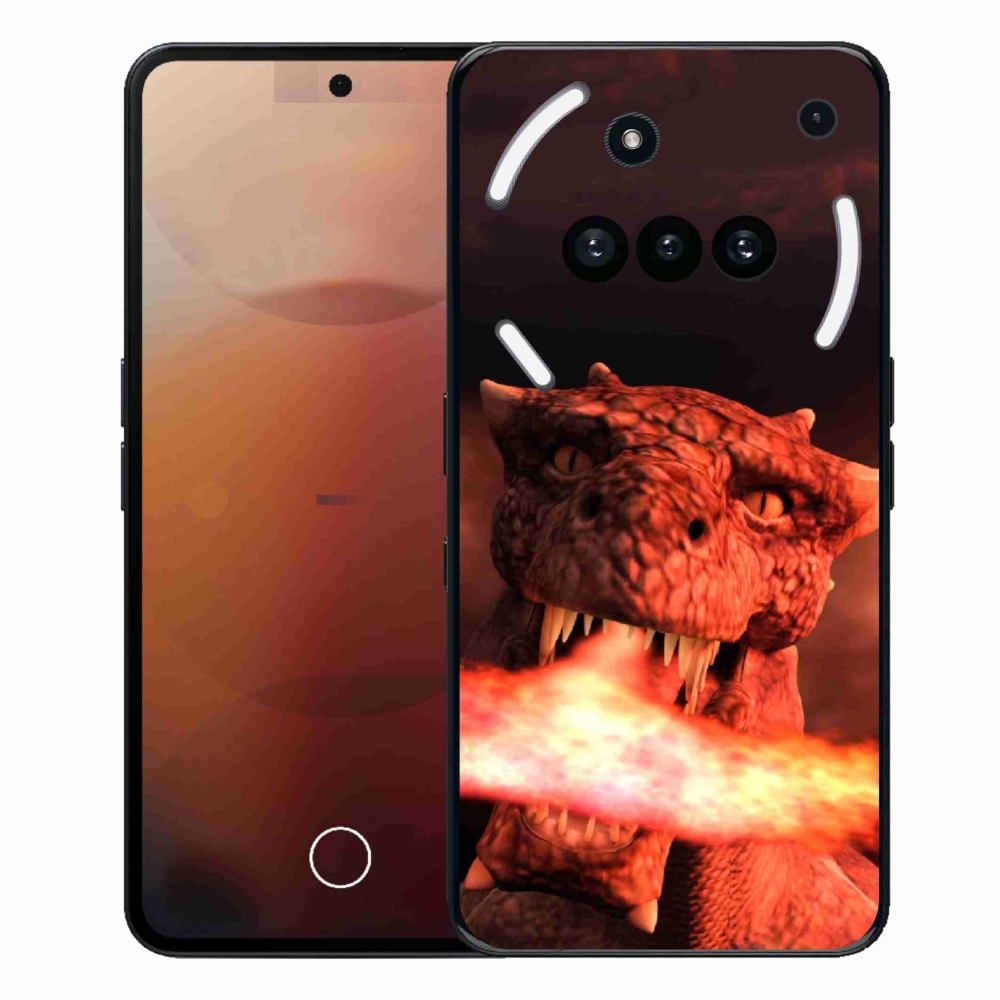 Zselés borítás mmCase a Nothing Phone-hoz (3a) - sárkány