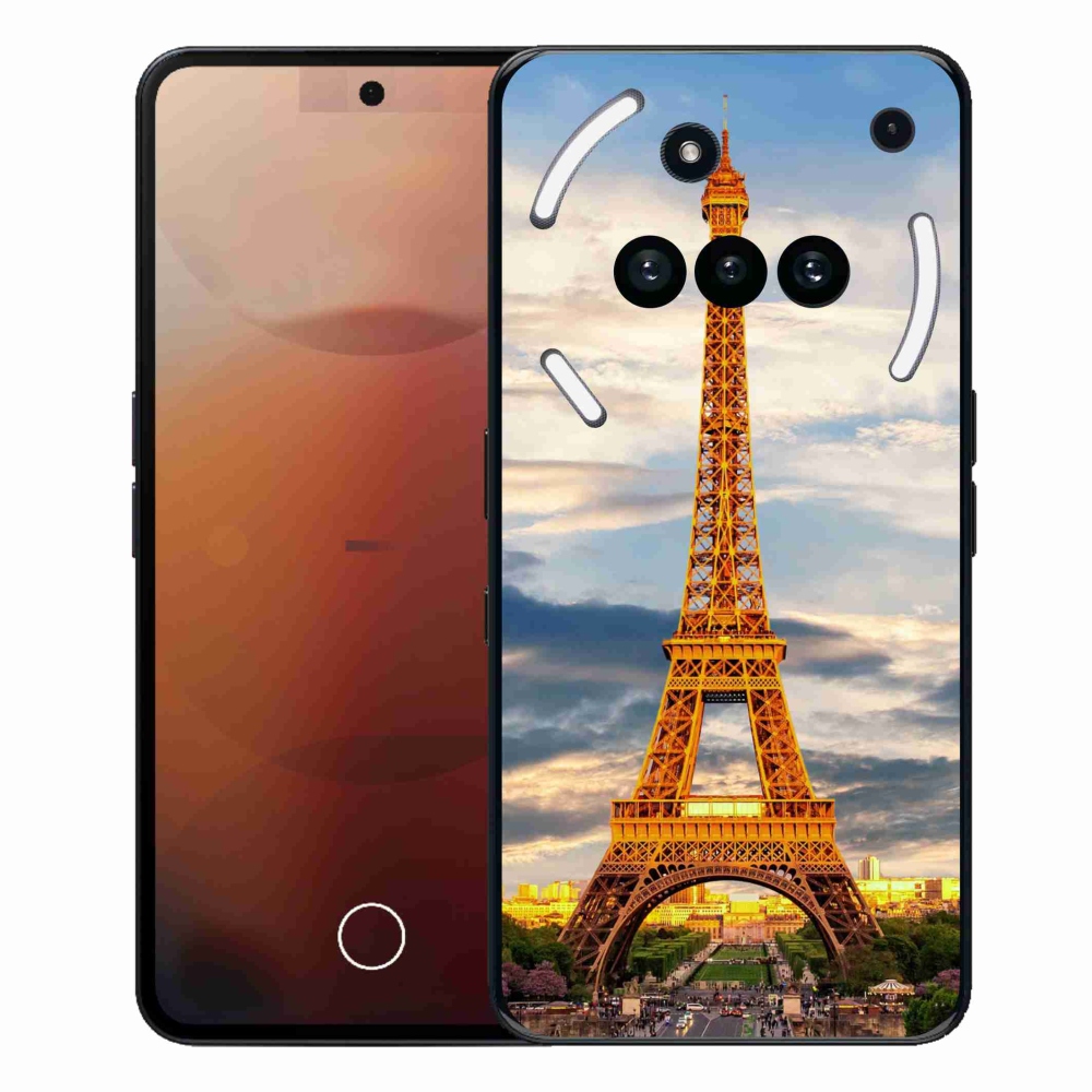 Zselés borító mmCase a Nothing Phone (3a) - eiffel torony 3