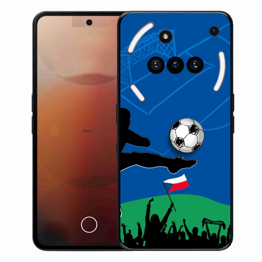 Zselés borítás mmCase a Nothing Phone (3a) - futballszurkolóknak