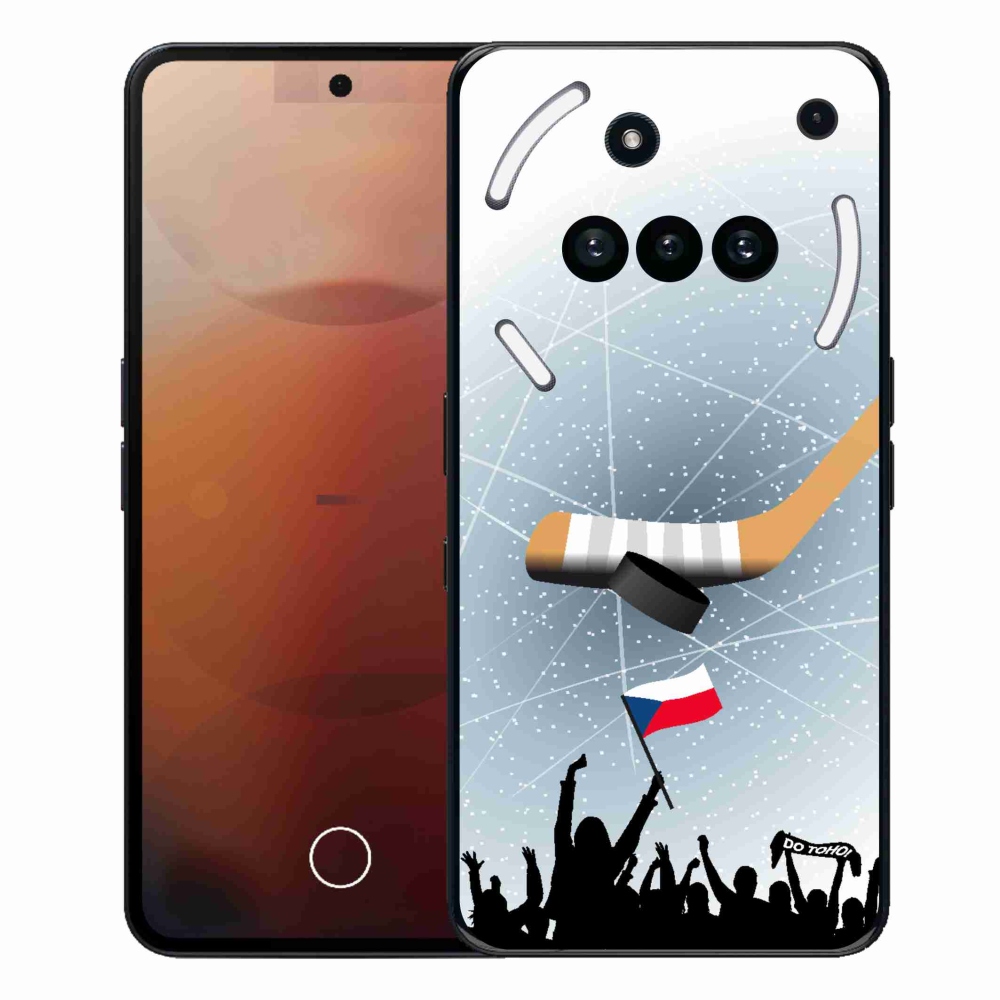 Zselés borítás mmCase for Nothing Phone (3a) - jégkorong rajongóknak
