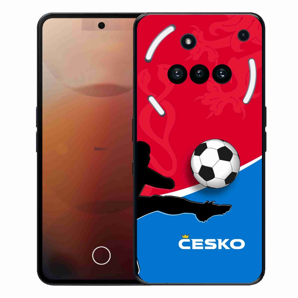 Zselés borítás mmCase for Nothing Phone (3a) - futball Csehország 2