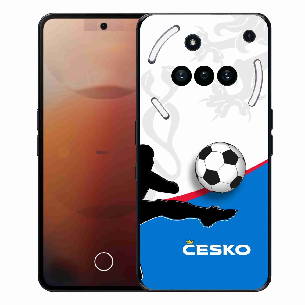 Zselés borítás mmCase a Nothing Phone-hoz (3a) - futball Csehország 3