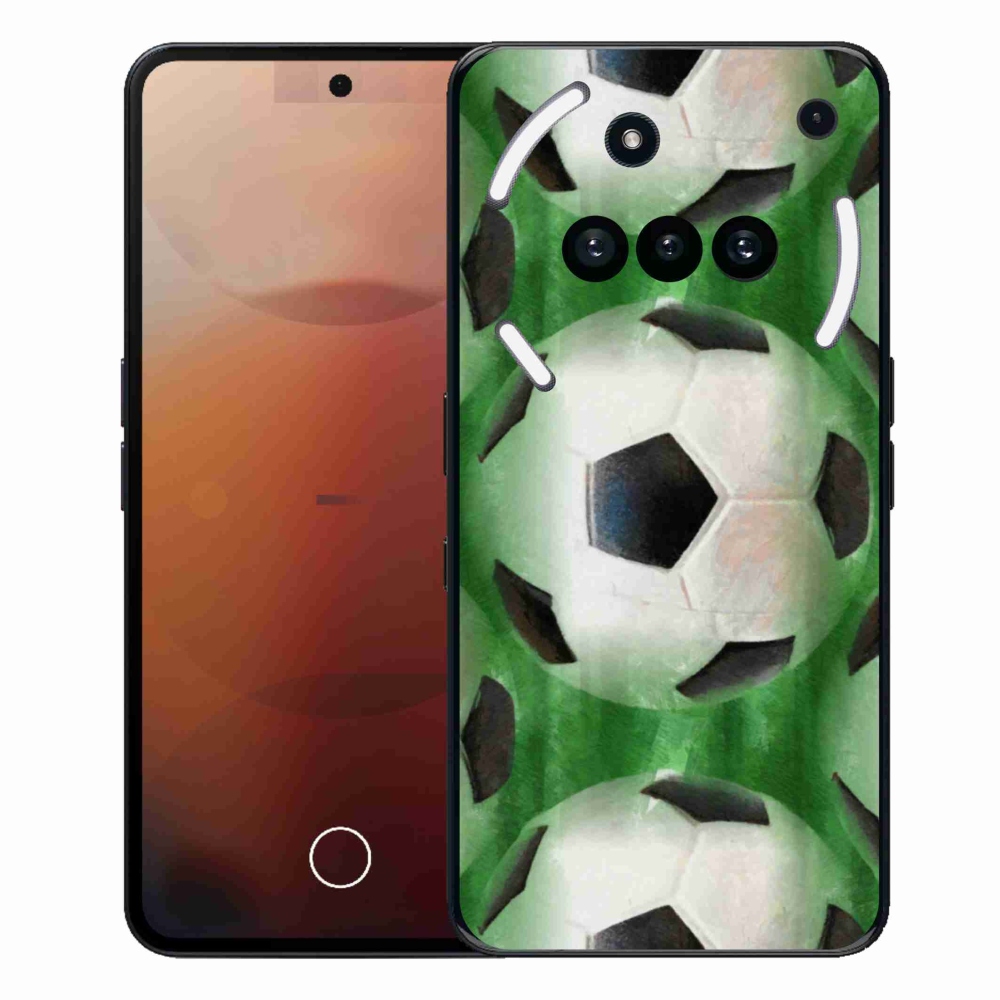 Zselés borítás mmCase for Nothing Phone (3a) - futball labda