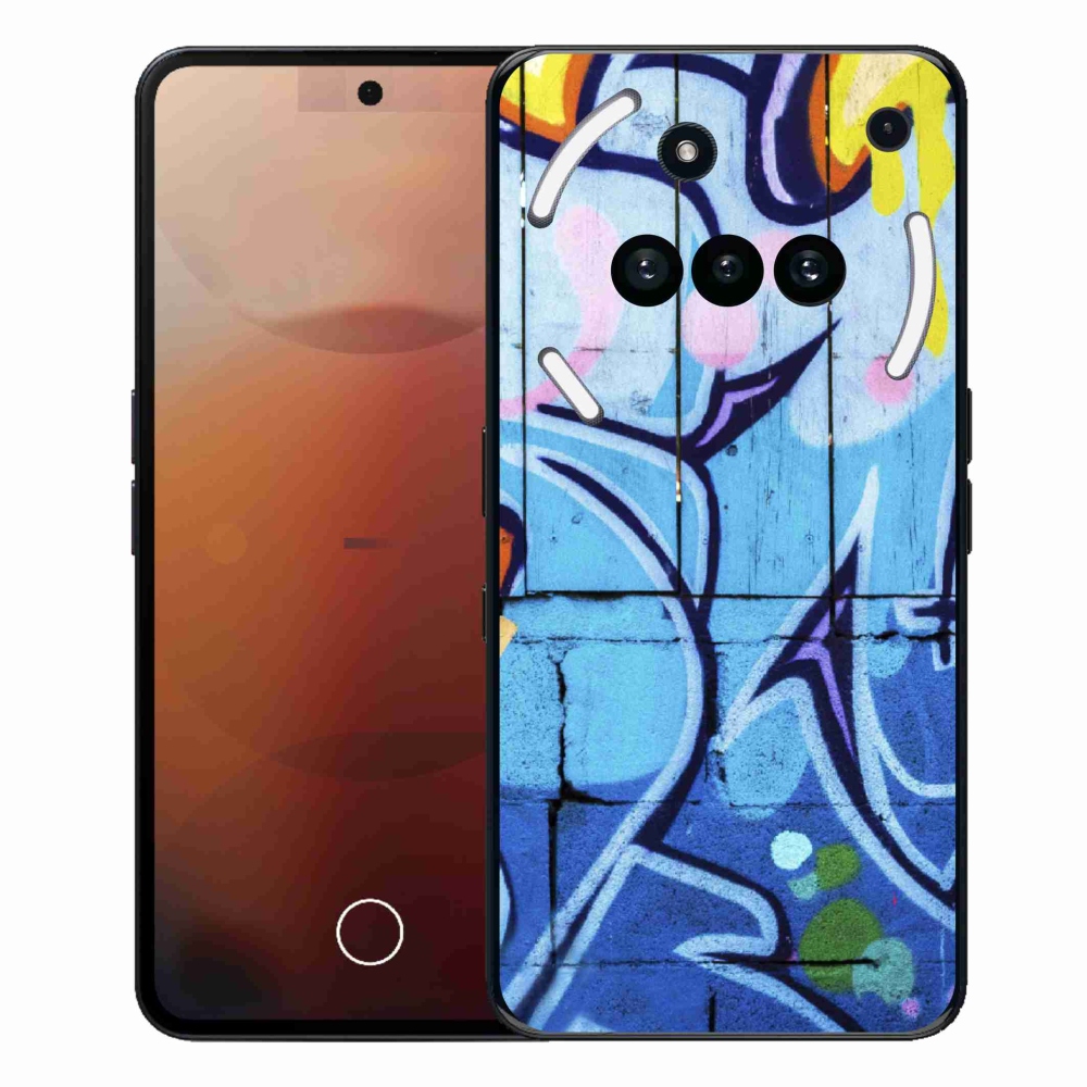 Zselés tok mmCase a Nothing Phone (3a) - graffiti