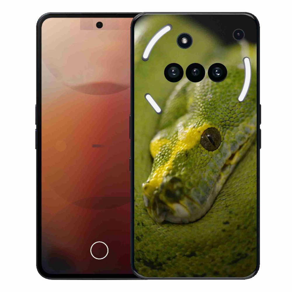 Zselés borítás mmCase for Nothing Phone (3a) - kígyó 2