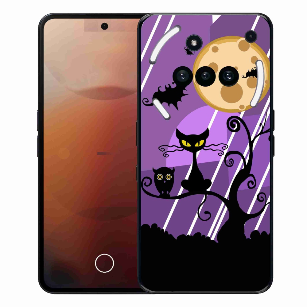 Zselés borító mmCase a Semmi telefonhoz (3a) - halloween