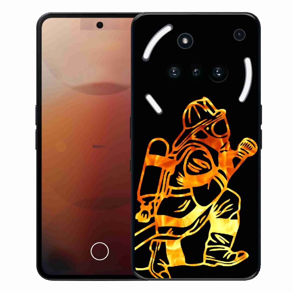 Zselés borítás mmCase for Nothing Phone (3a) - tűzoltó 1