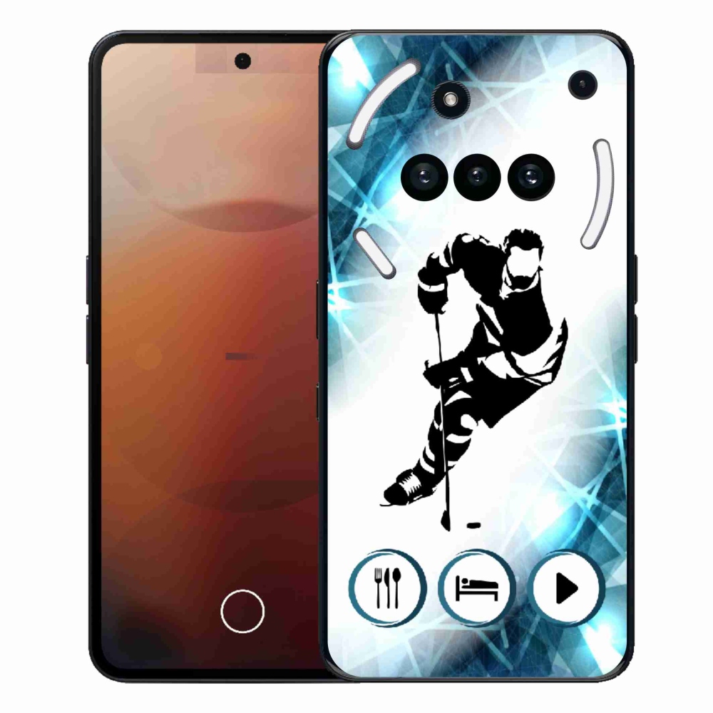 Zselés borítás mmCase for Nothing Phone (3a) - jégkorong 1