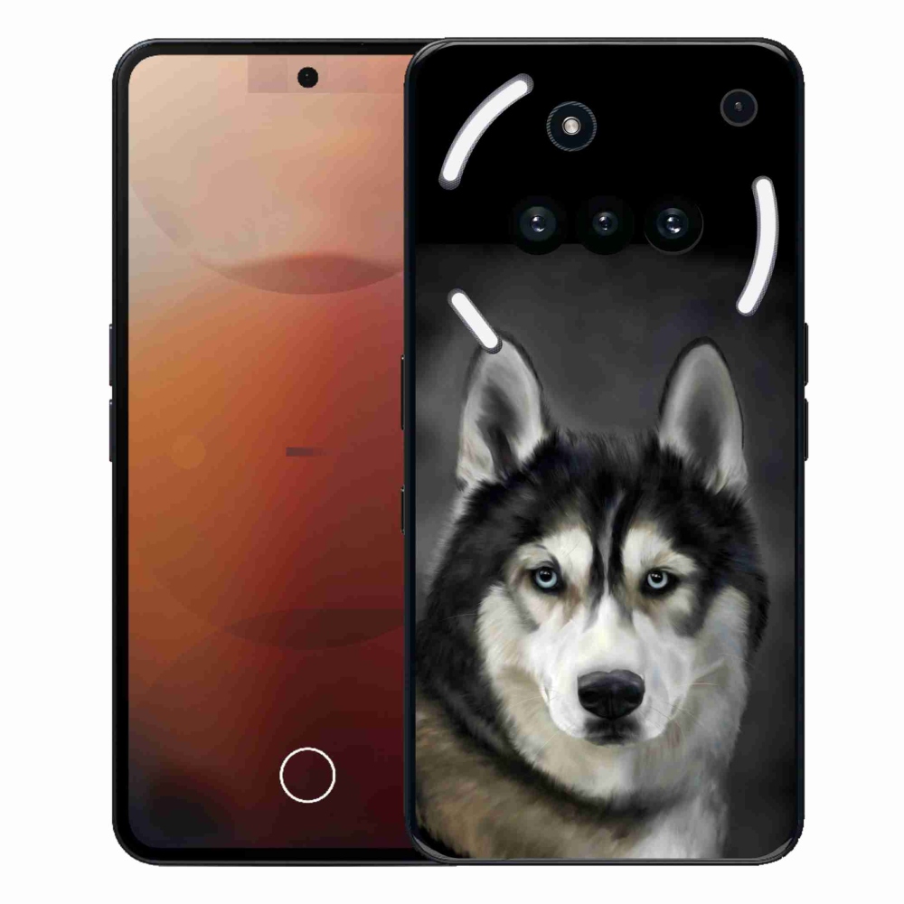 Zselés borítás mmCase a Nothing Phone (3a) - husky