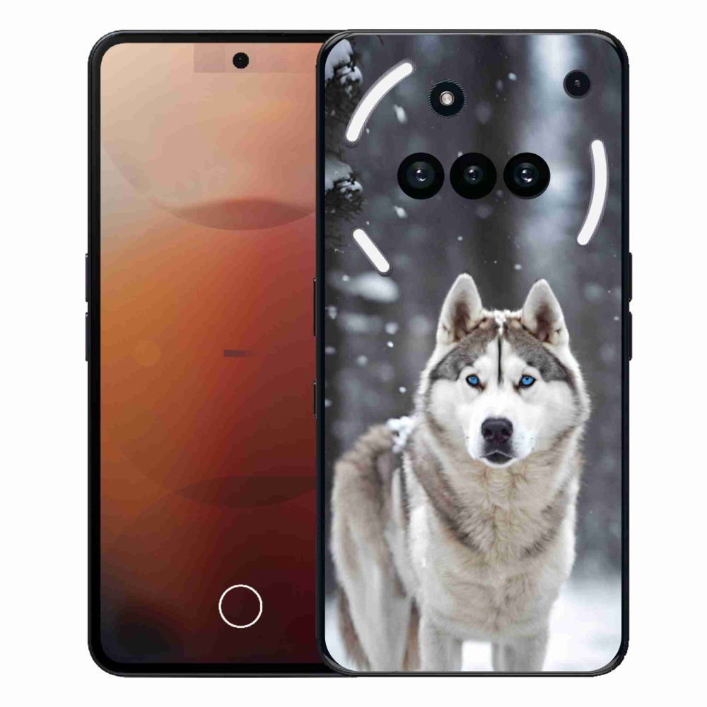 Zselés borítás mmCase a Nothing Phone (3a) - husky 2