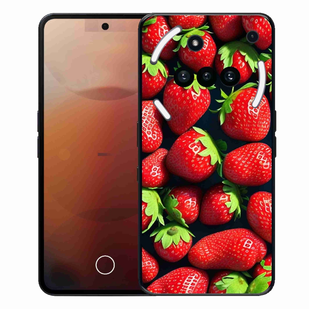Zselés borítás mmCase a Nothing Phone-hoz (3a) - eper