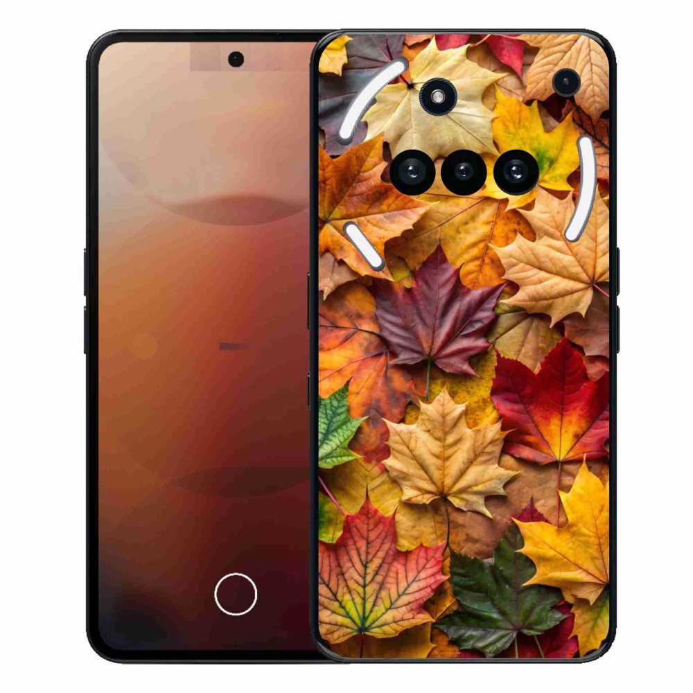 Zselés borítás mmCase for Nothing Phone (3a) - juharlevelek 2