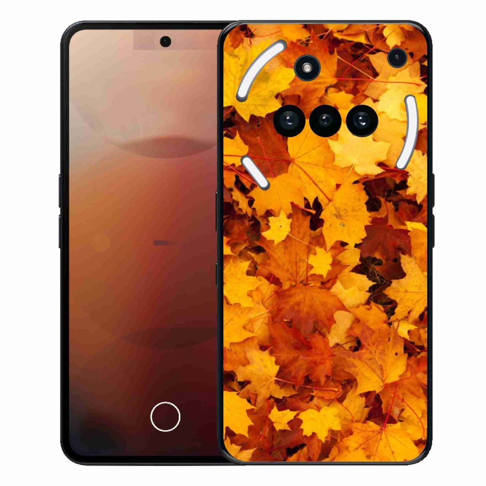 Zselés borító mmCase a Nothing Phone-hoz (3a) - juharlevelek