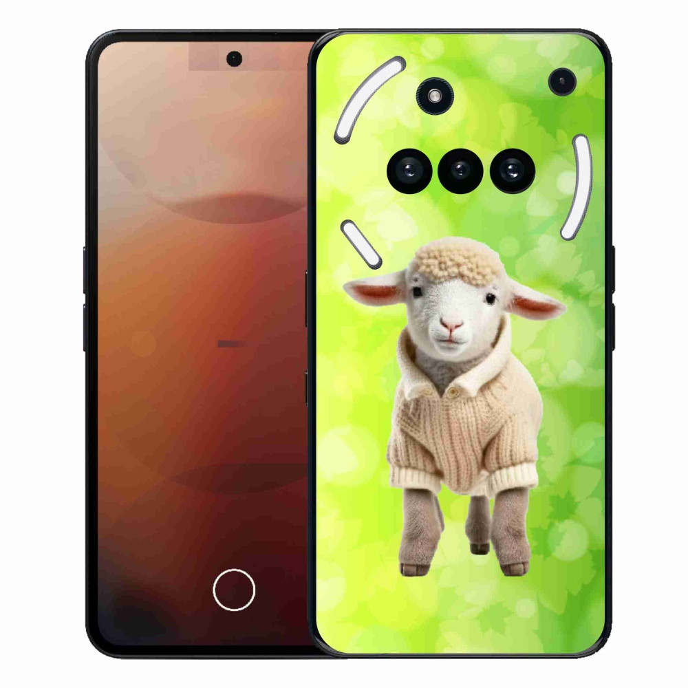 Zselés borítás mmCase a Nothing Phone-hoz (3a) - bárány pulóverben