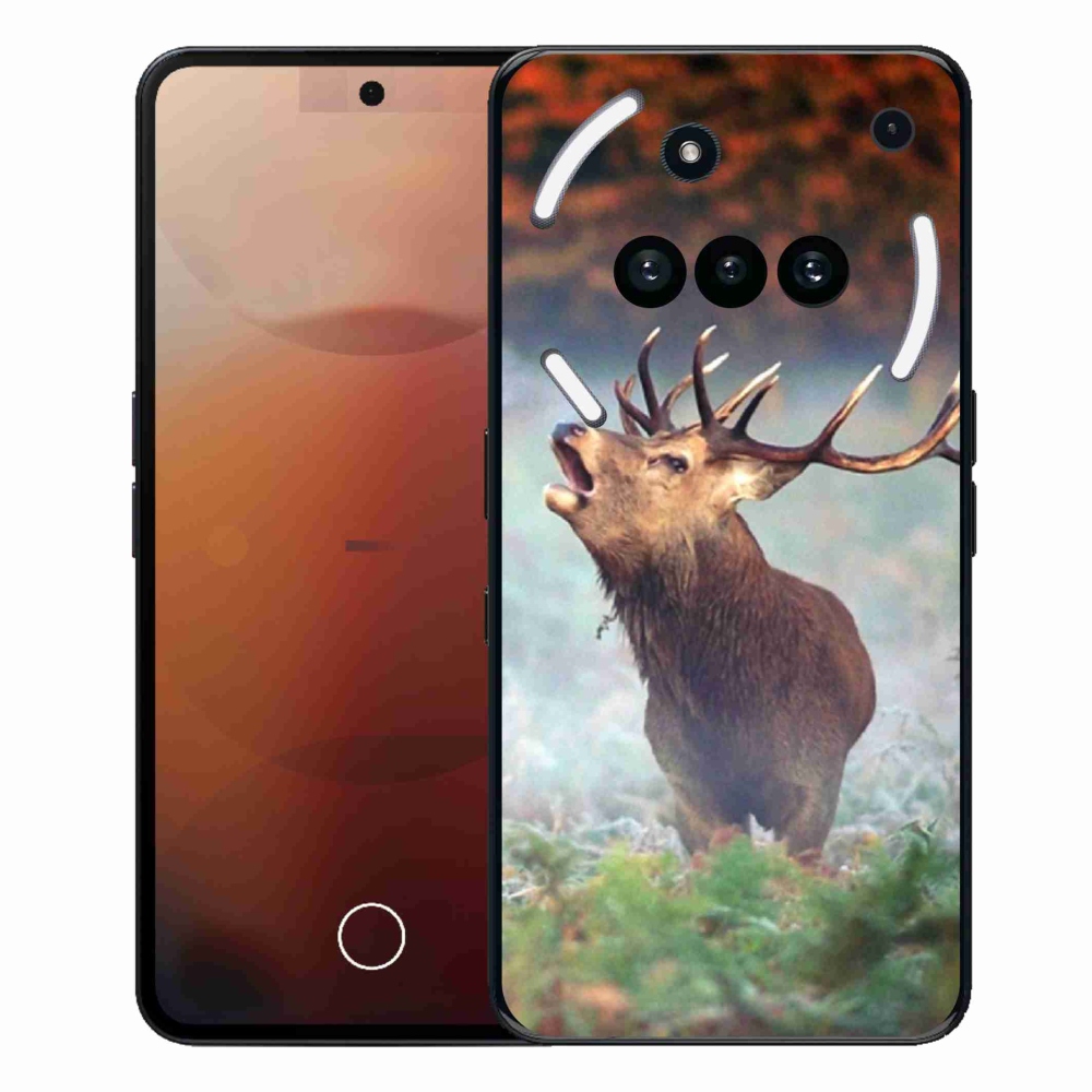 Zselés borítás mmCase for Nothing Phone (3a) - szarvas 2
