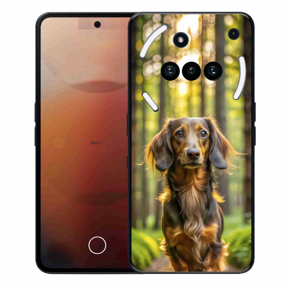 Zselés borítás mmCase for Nothing Phone (3a) - tacskó 4