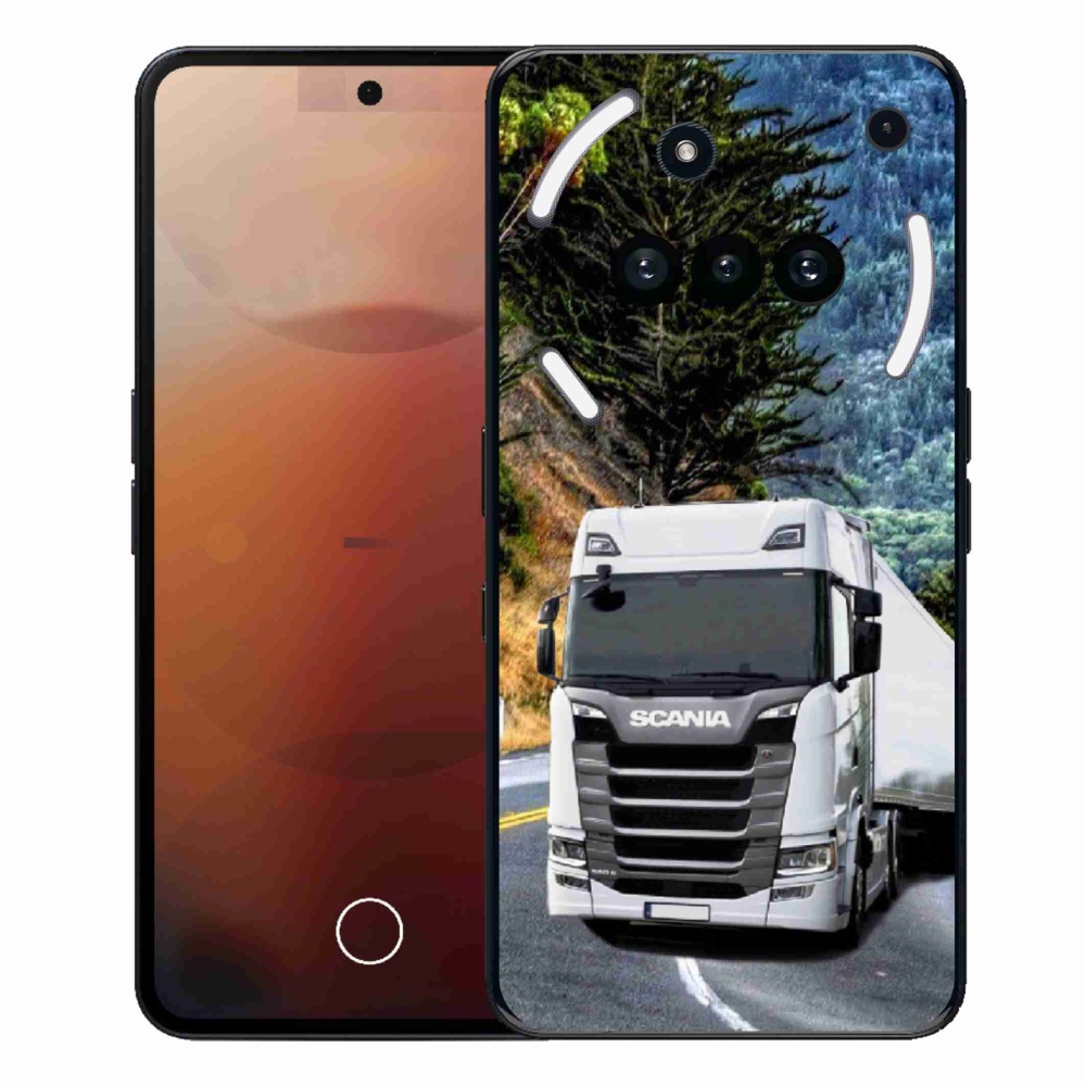 Zselés borító mmCase a Nothing Phone-hoz (3a) - teherautó 1