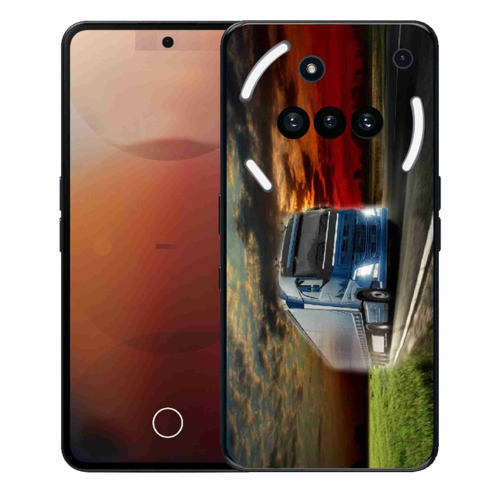 Zselés borítás mmCase a Nothing Phone-hoz (3a) - teherautó 4