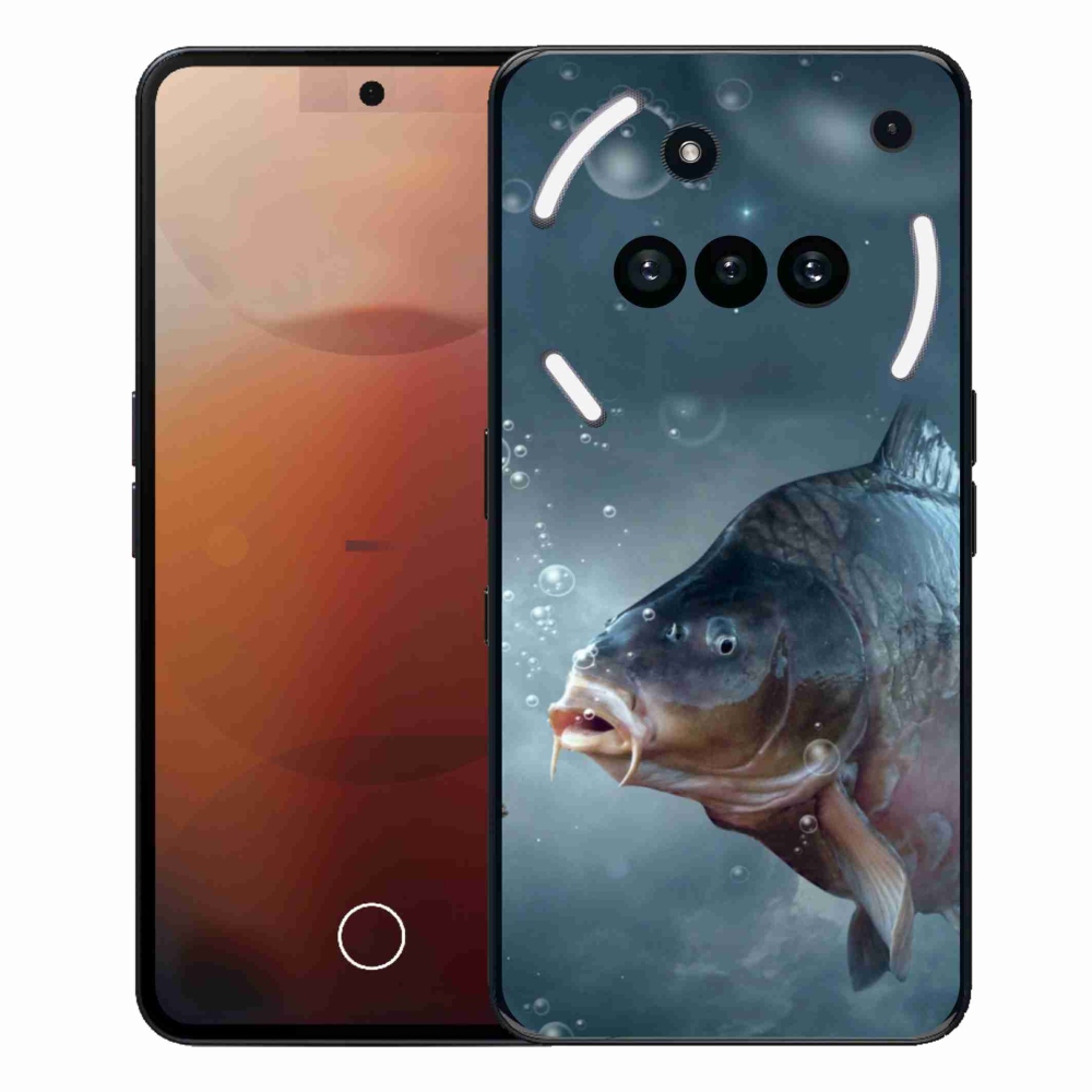 Zselés borítás mmCase a Nothing Phone (3a) - ponty és buborékok