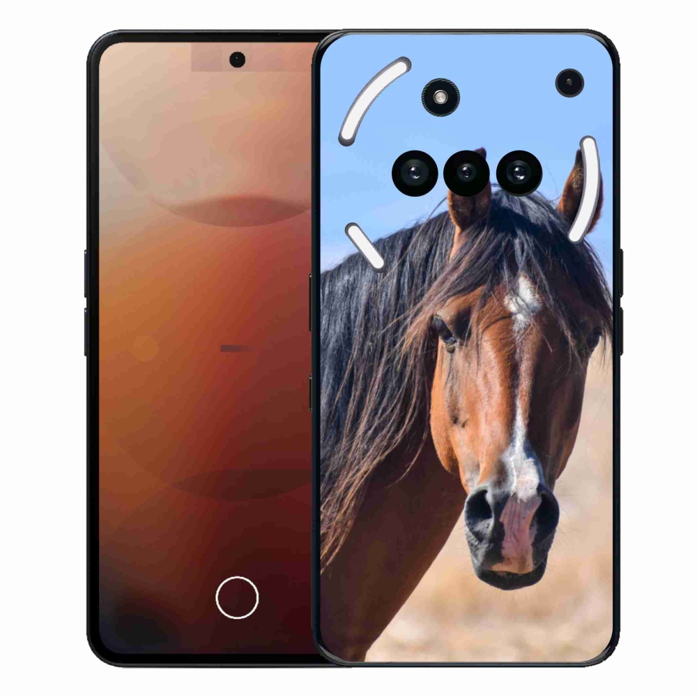 Zselés borító mmCase a Nothing Phone (3a) - nyugodt ló