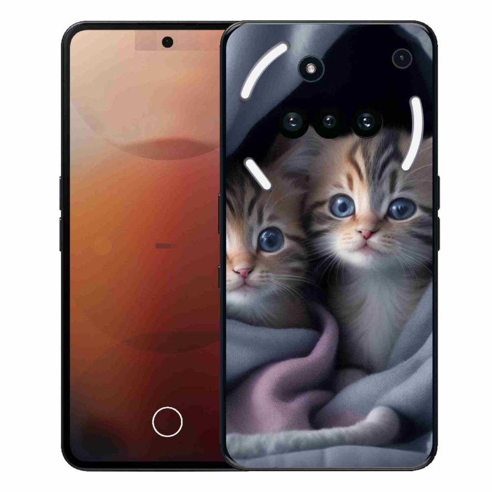 Zselés borítás mmCase a Nothing Phone-hoz (3a) - cat duo 2