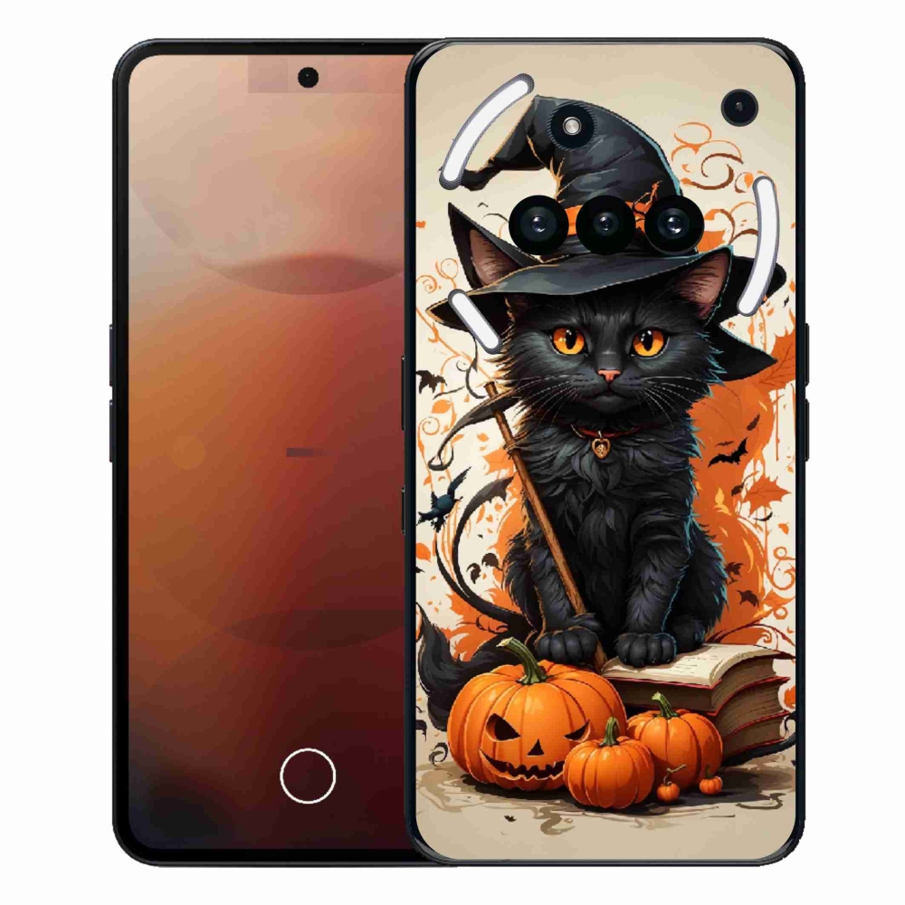 Zselés borítás mmCase a Nothing Phone-hoz (3a) - cat wizard