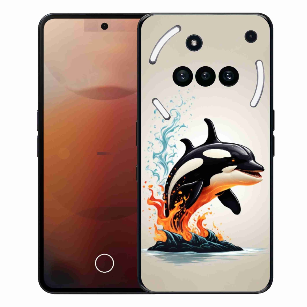 Zselés borító mmCase a Nothing Phone-hoz (3a) - írisz