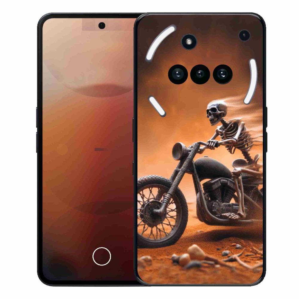 Zselés borítás mmCase for Nothing Phone (3a) - motorkerékpár váza