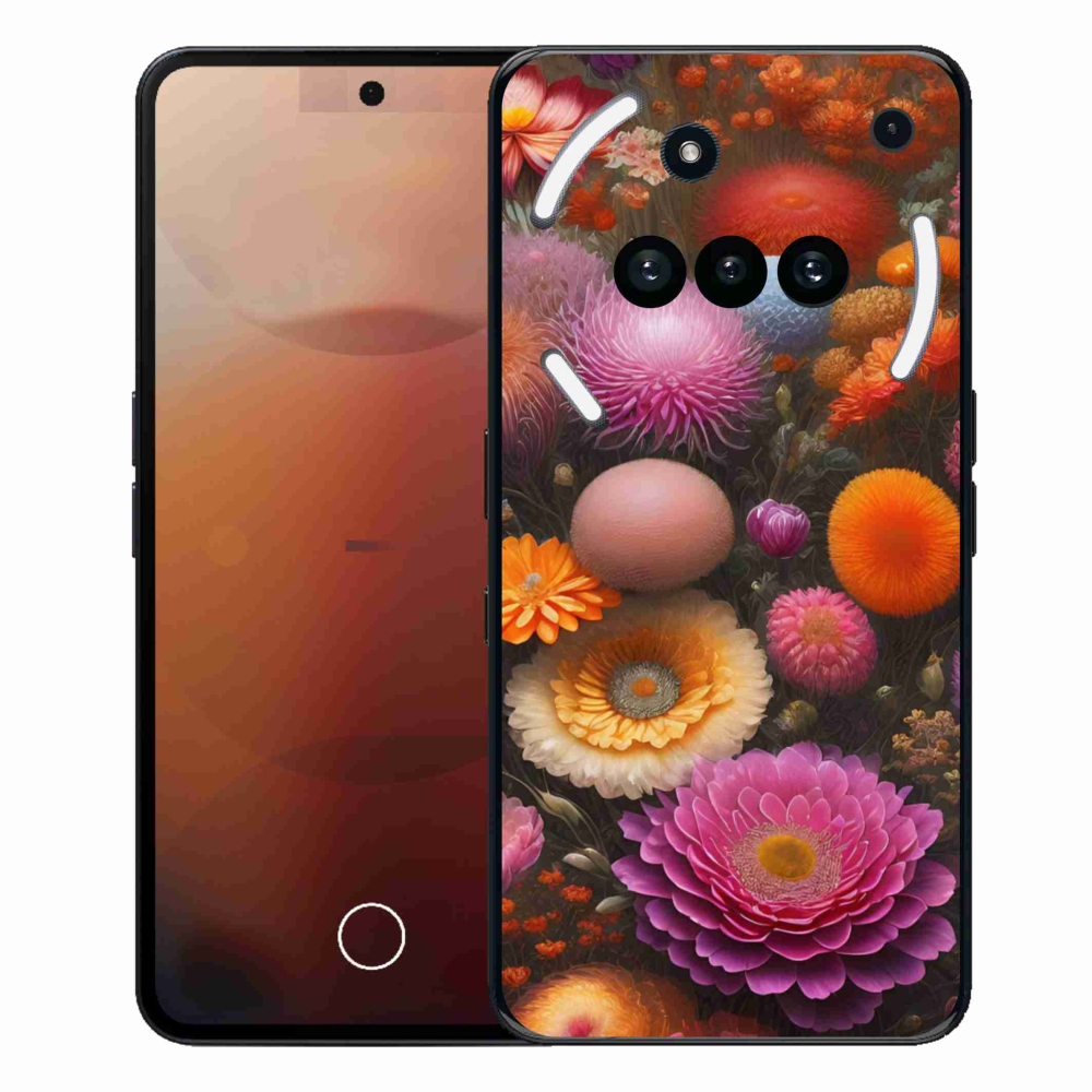 Gél borító mmCase for Nothing Phone (3a) - virágos kompozíció