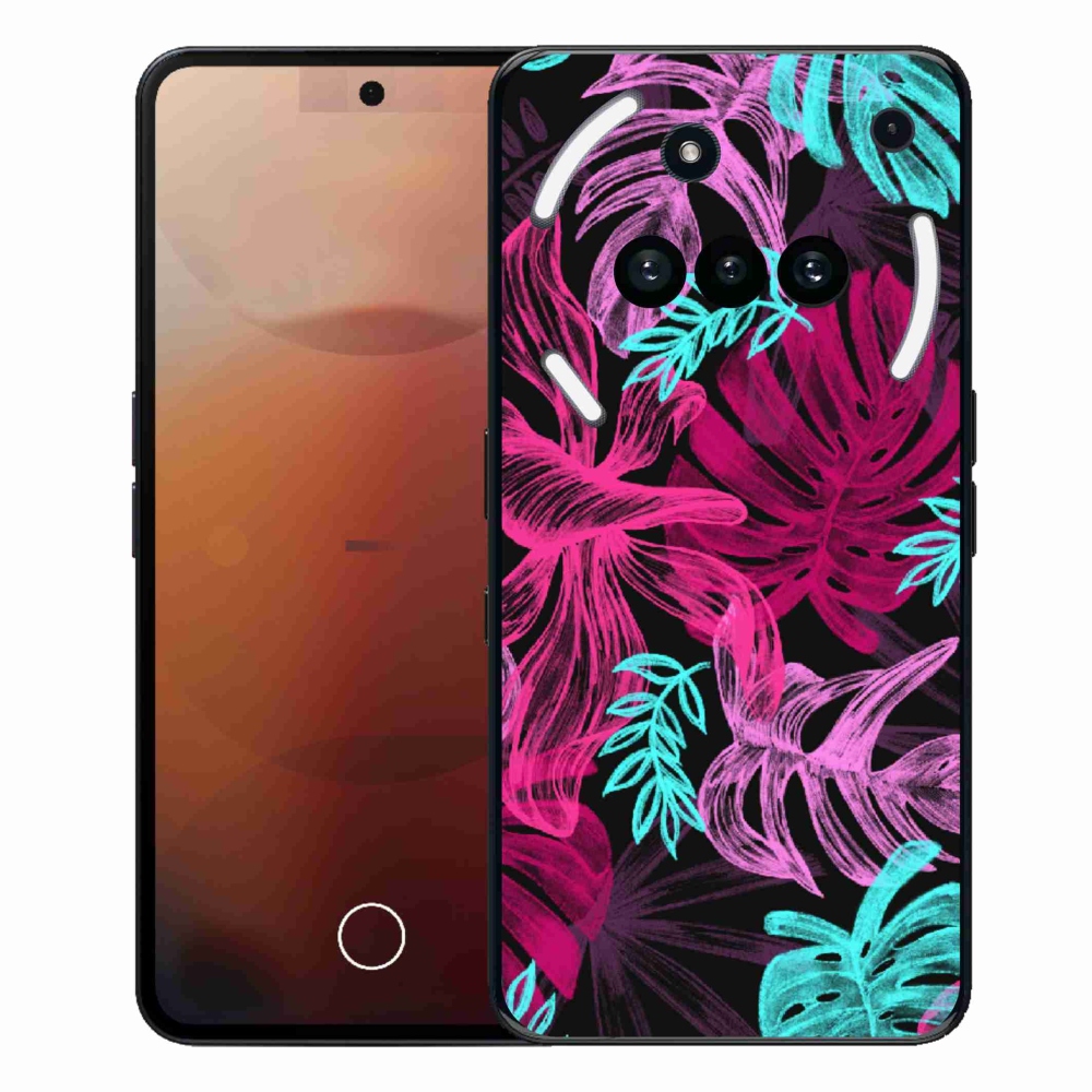 Zselés borítás mmCase a Nothing Phone (3a) - virágok 1