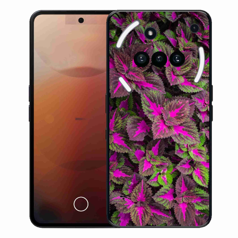 Zselés borító mmCase a Semmi telefonhoz (3a) - virág 10