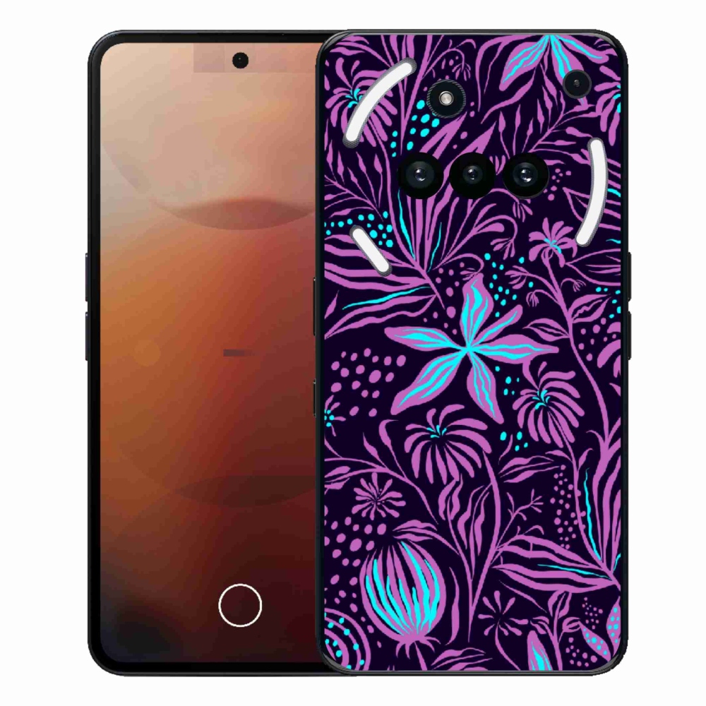 Zselés borító mmCase a Nothing Phone (3a) - virágok 2