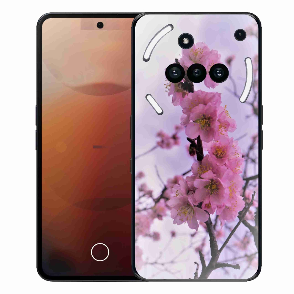 Zselés borító mmCase a Semmi telefonhoz (3a) - virágok 7