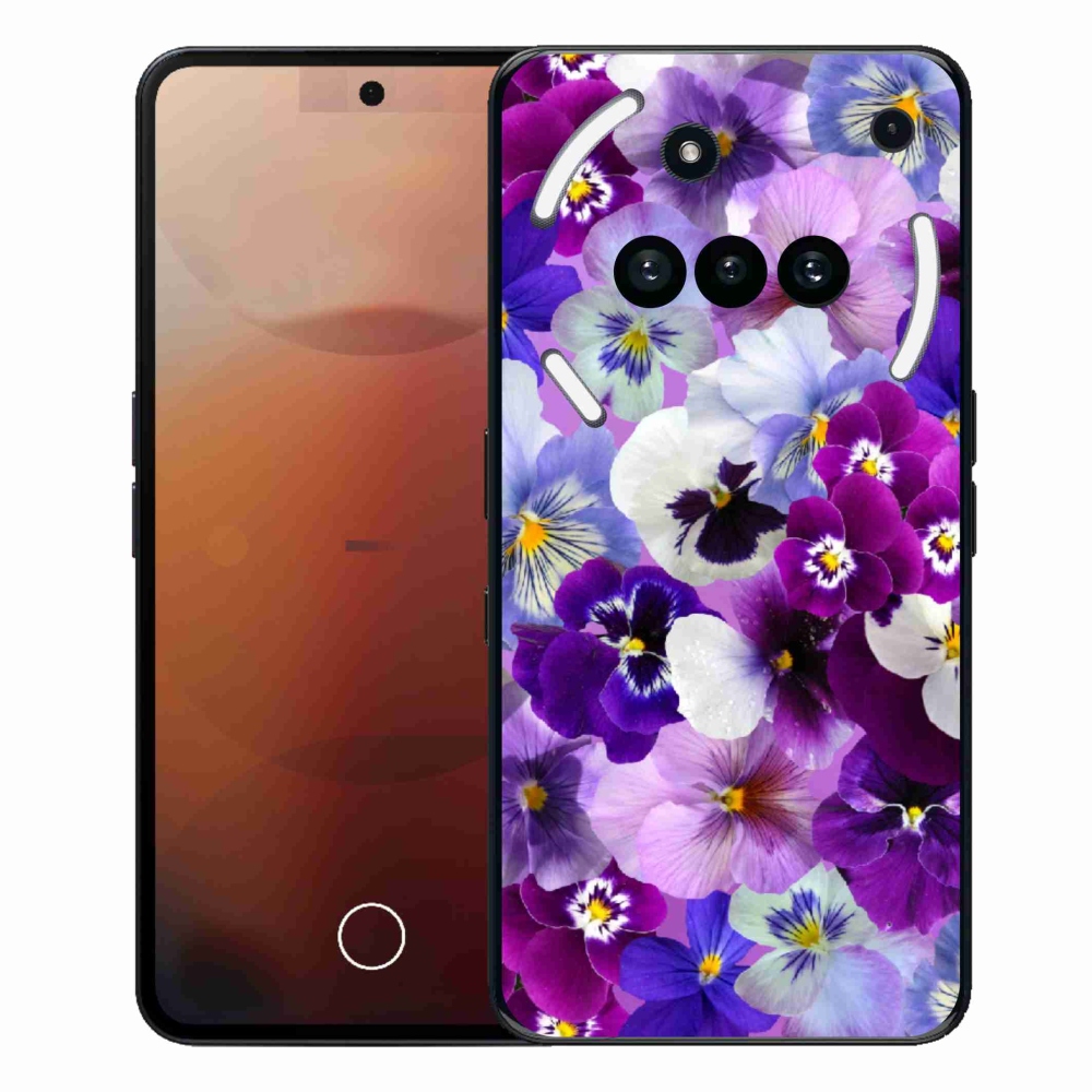 Zselés borító mmCase a Semmi telefonhoz (3a) - virág 9