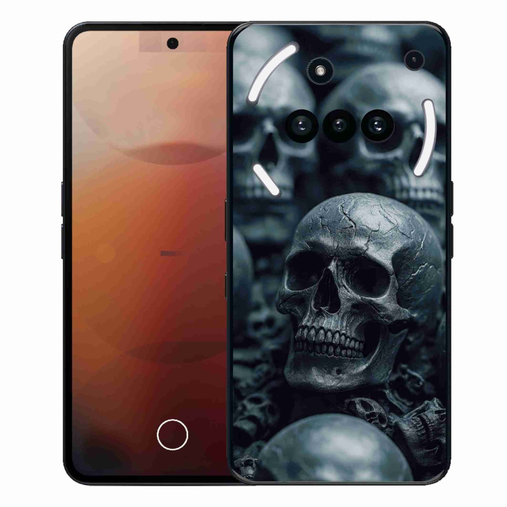 Zselés borítás mmCase a Nothing Phone-hoz (3a) - koponya 2