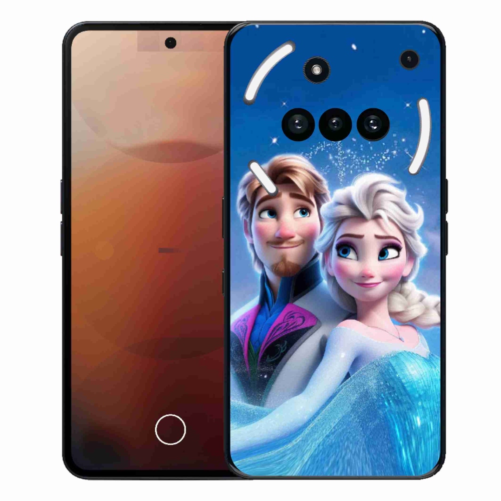 Zselés borítás mmCase a Nothing Phone-hoz (3a) - Ice Kingdom 1