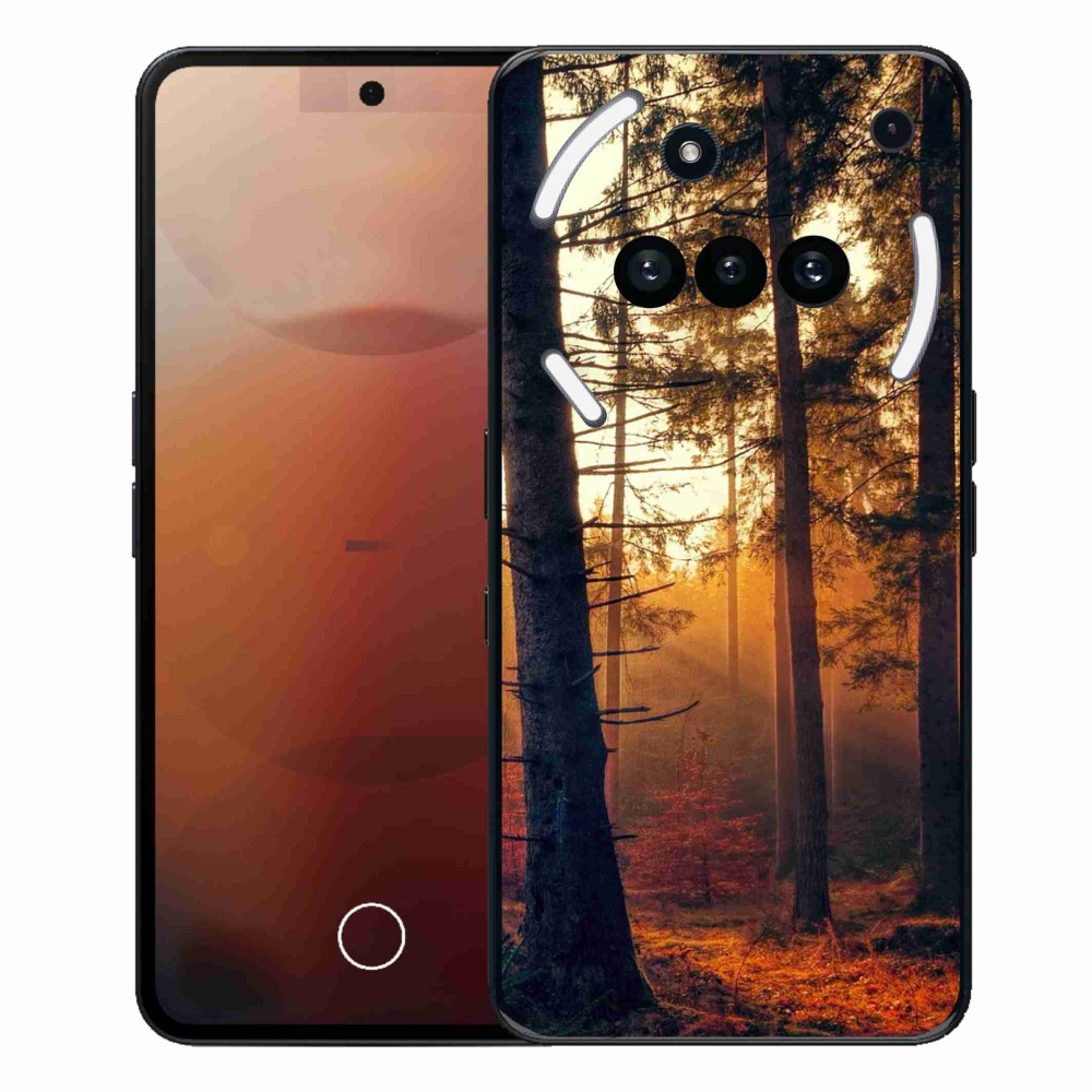 Zselés tok mmCase a Nothing Phone-hoz (3a) - erdő