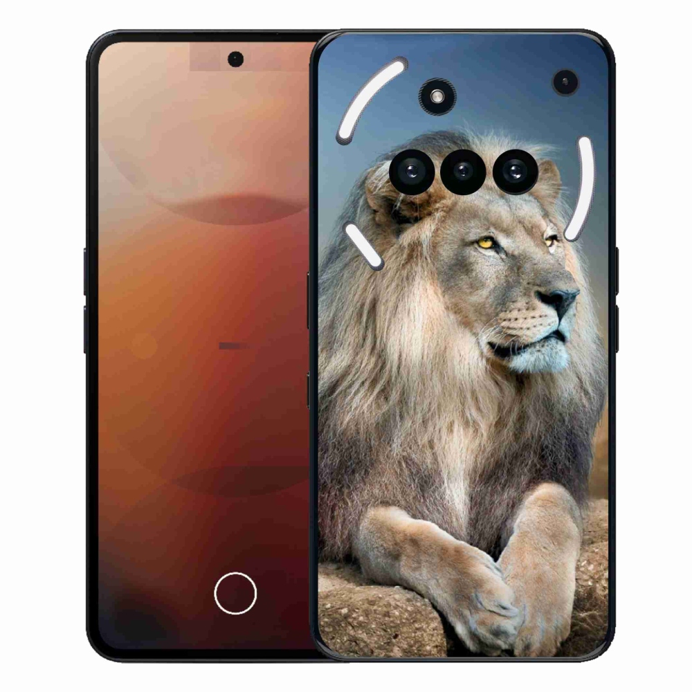 Zselés borítás mmCase a Semmi telefonhoz (3a) - Lion 1