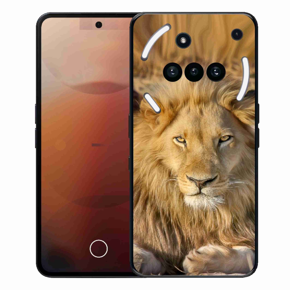 Zselés borítás mmCase a Semmi telefonhoz (3a) - Lion 2