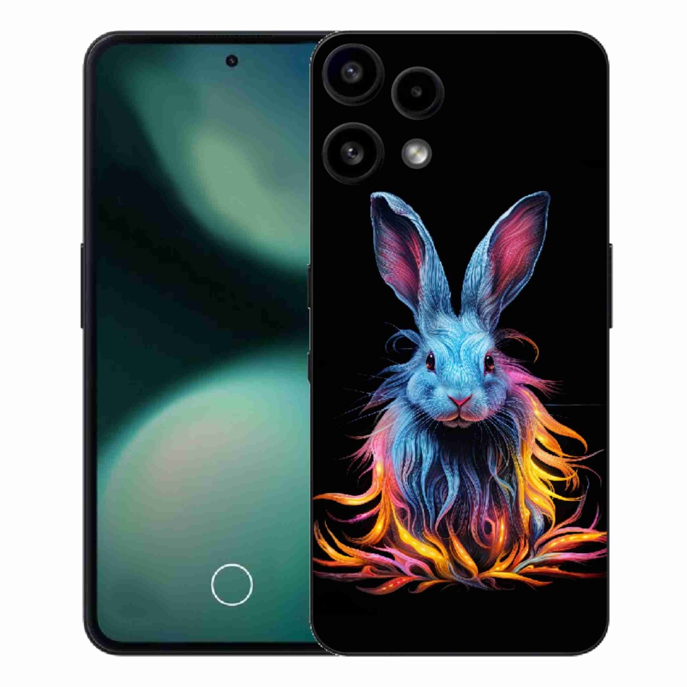 Zselés borítás mmCase a Nothing Phone (3a) Lite készülékhez - absztrakt nyúl