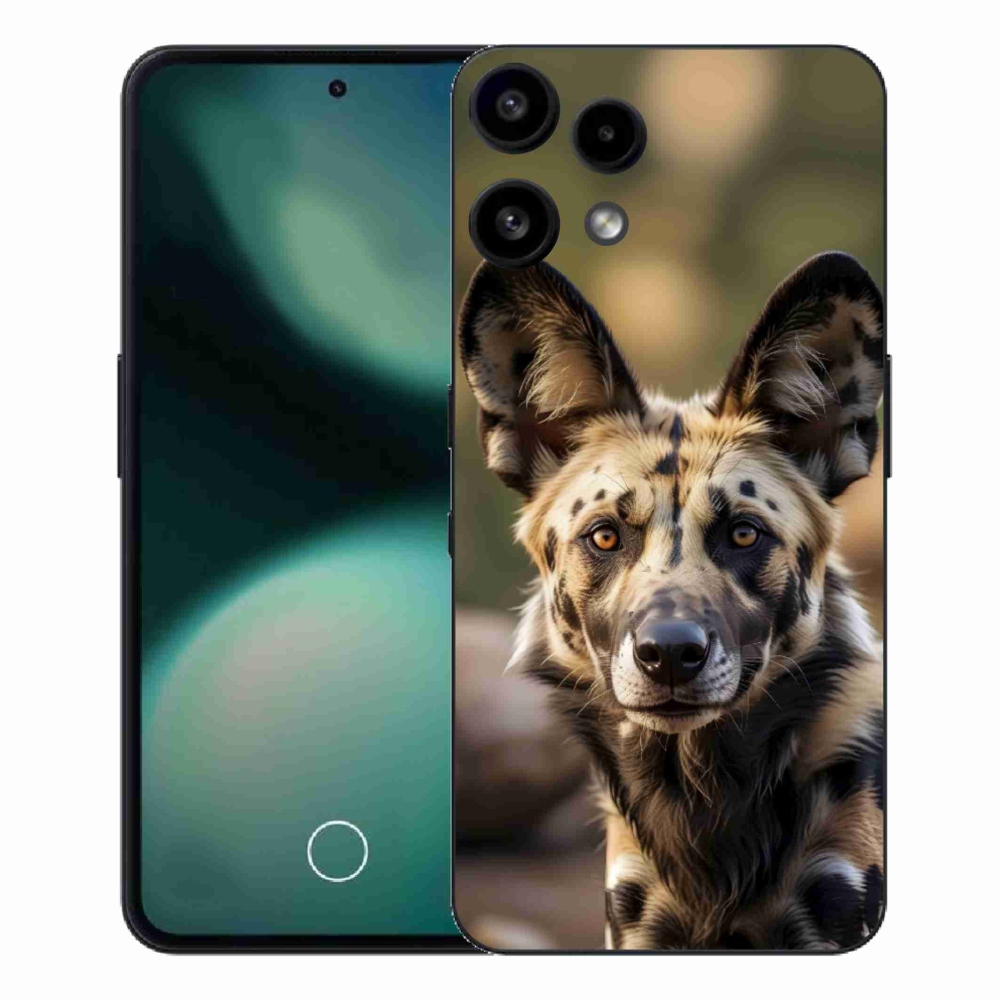 Zselés borítás mmCase a Nothing Phone (3a) Lite készülékhez - Afrikai vadkutya