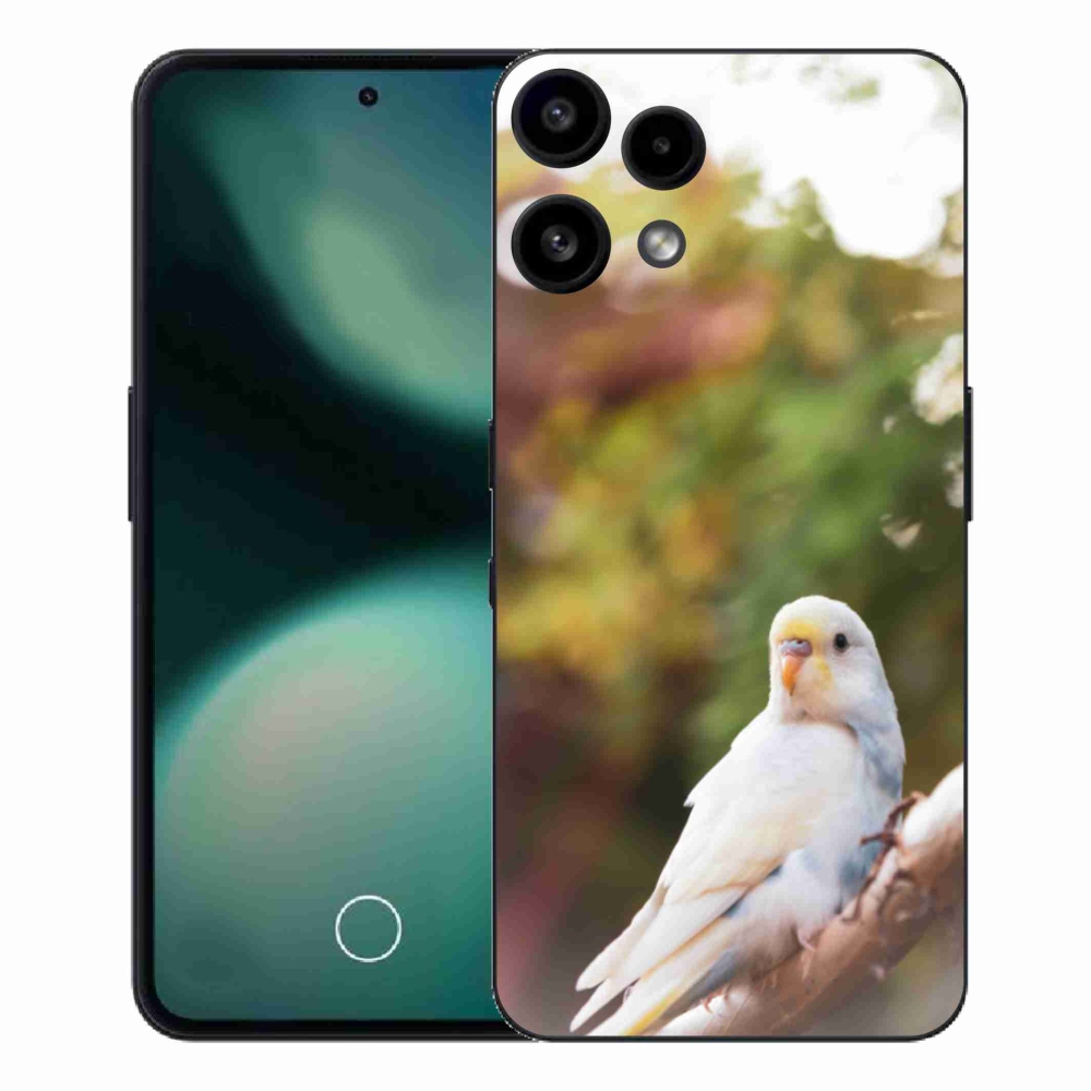 Zselés borítás mmCase a Nothing Phone (3a) Lite készülékhez - andulka fehér