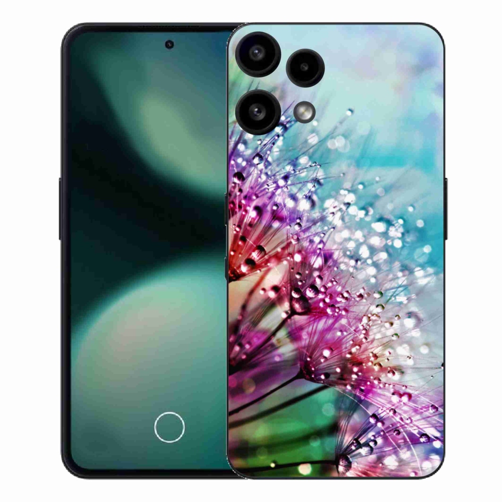 Zselés borító mmCase a Nothing Phone (3a) Lite készülékhez - színes virágok