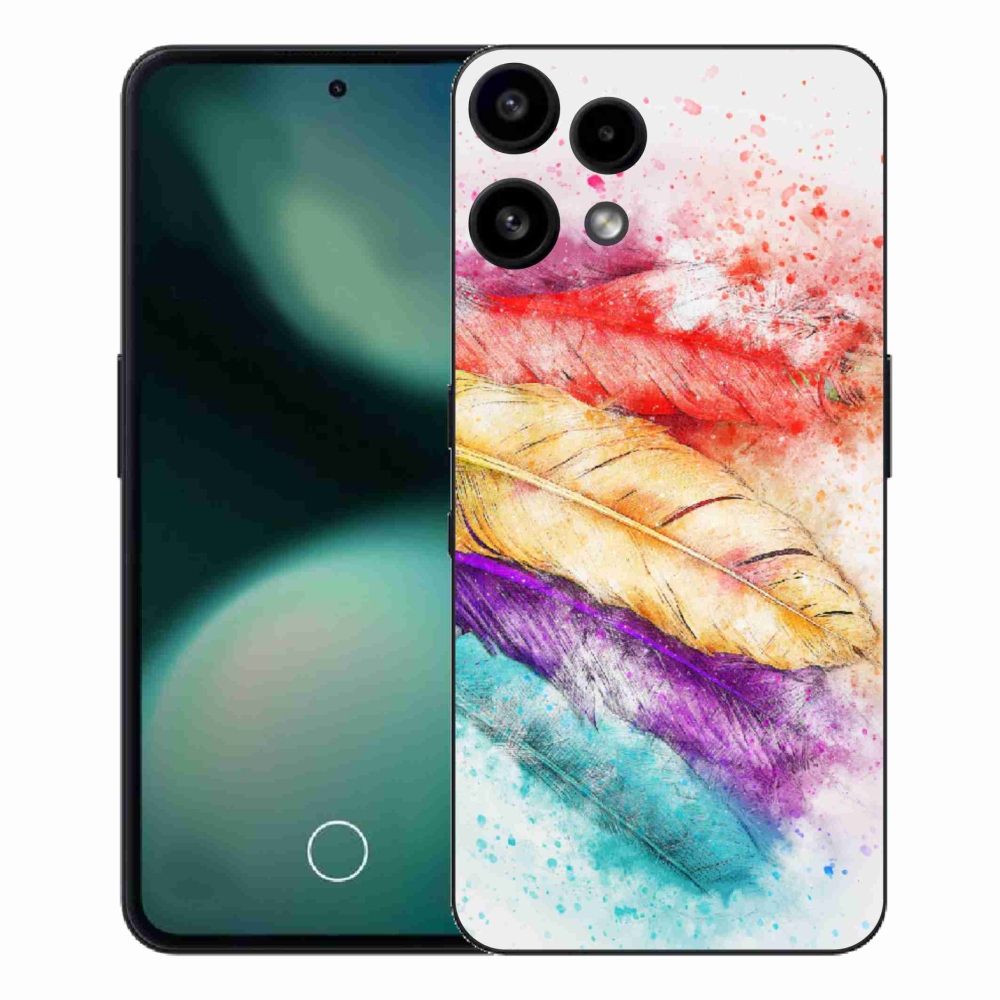 Zselés borítás mmCase a Nothing Phone (3a) Lite készülékhez - színes toll