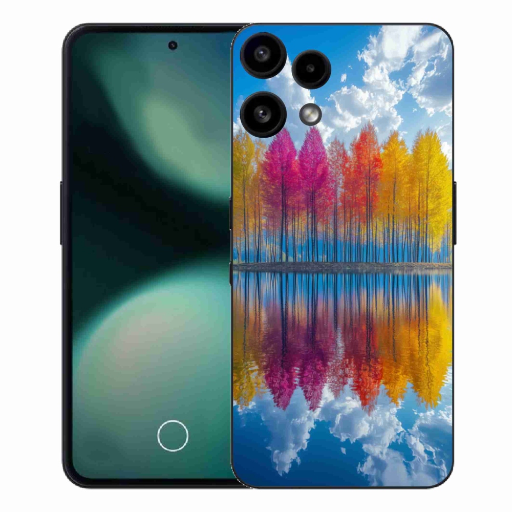 Zselés borítás mmCase a Nothing Phone (3a) Lite készülékhez - színes fák