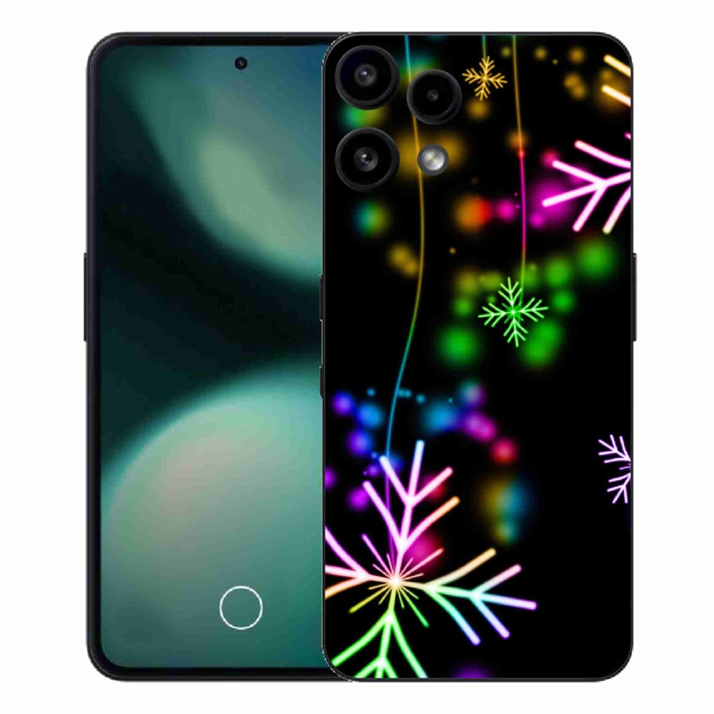 Zselés borítás mmCase a Nothing Phone (3a) Lite készülékhez - színes pelyhekkel
